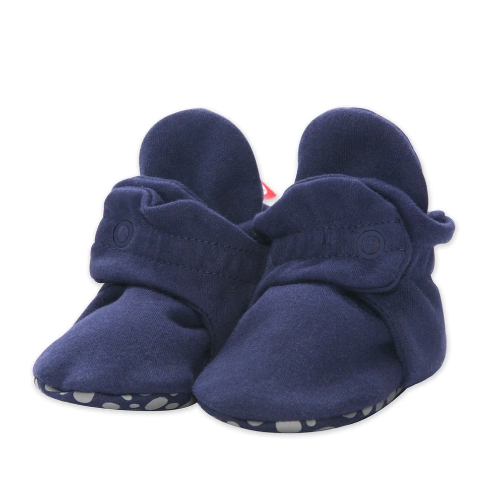 Zutani Baby Booties, 3 months, navy